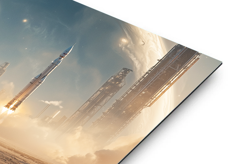 Support d'impression aluminium